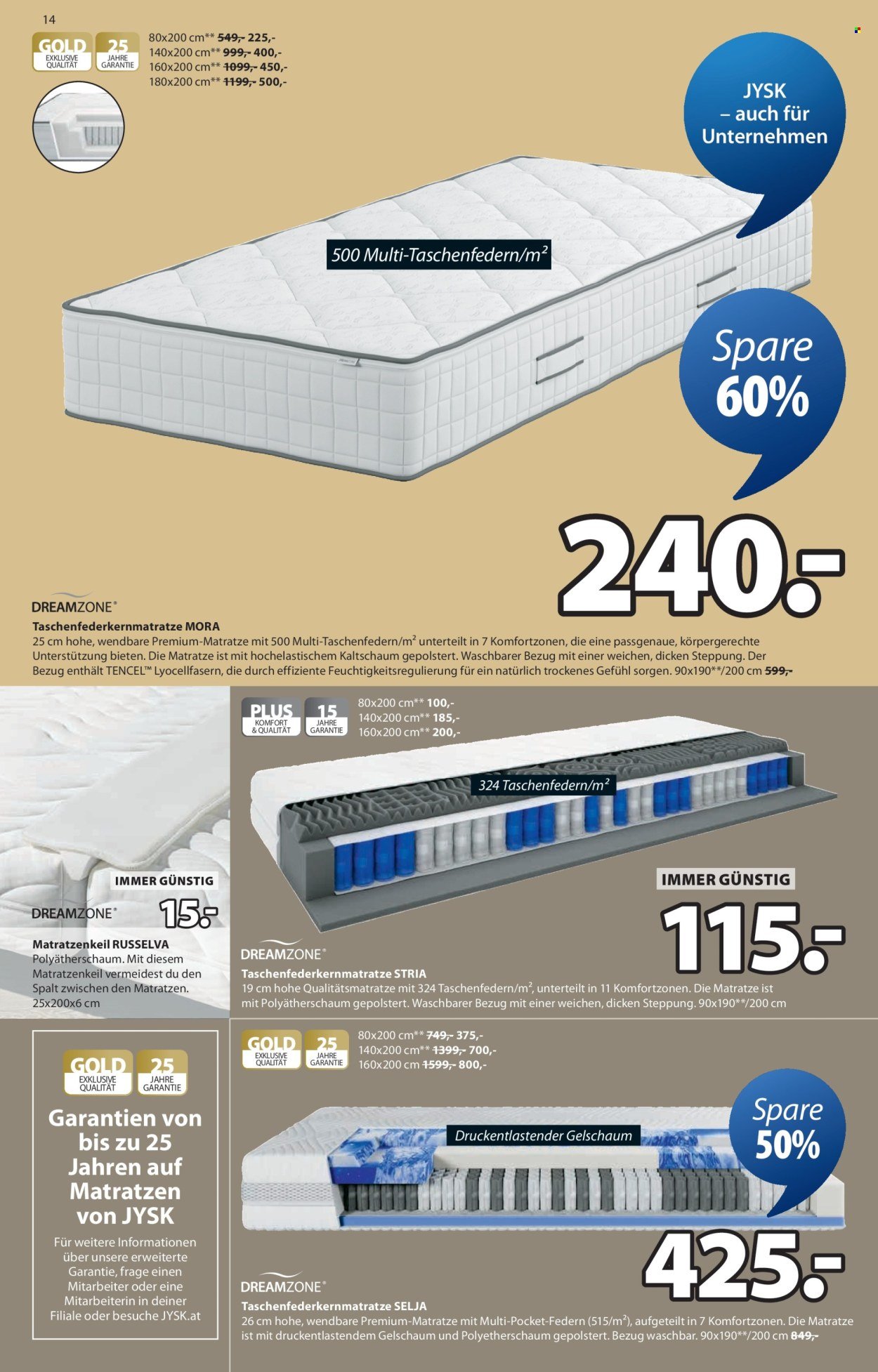 JYSK Flugblatt - Großartige Angebote