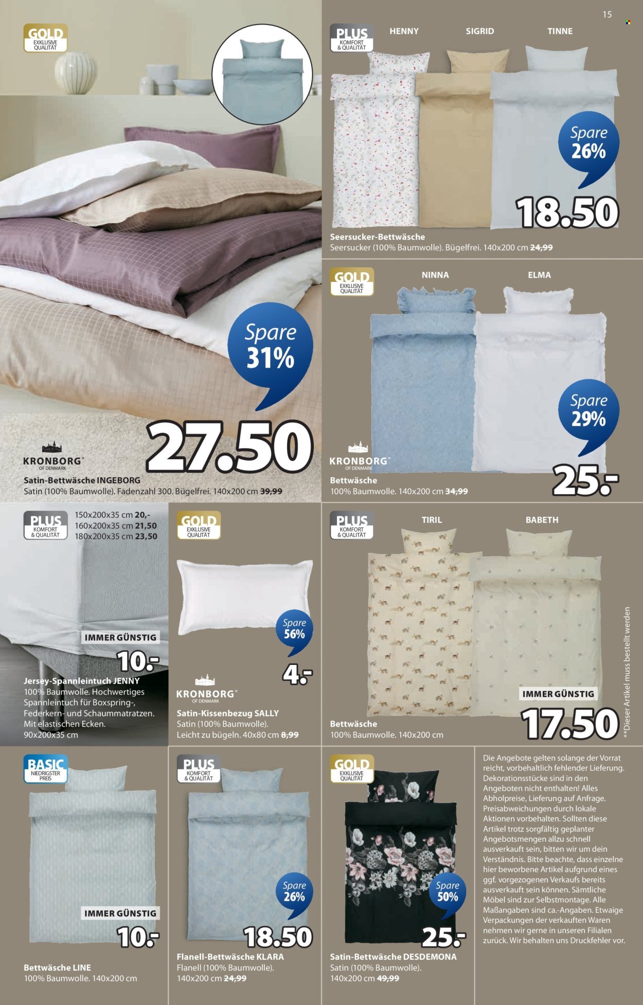 JYSK Flugblatt - Großartige Angebote