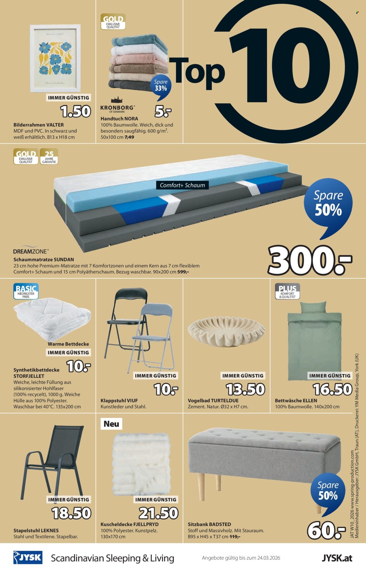 JYSK Flugblatt - Großartige Angebote