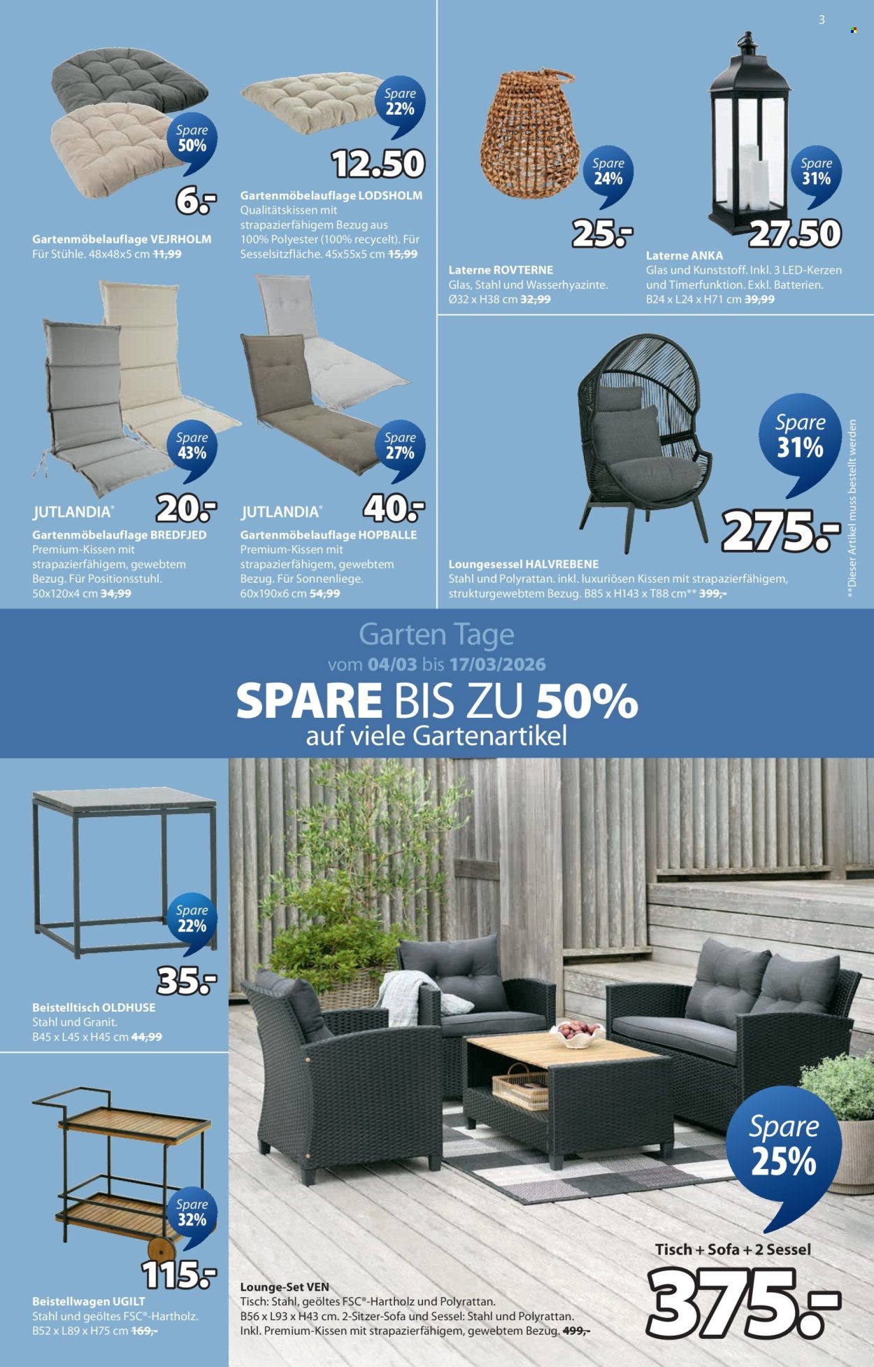 JYSK Flugblatt - Großartige Angebote