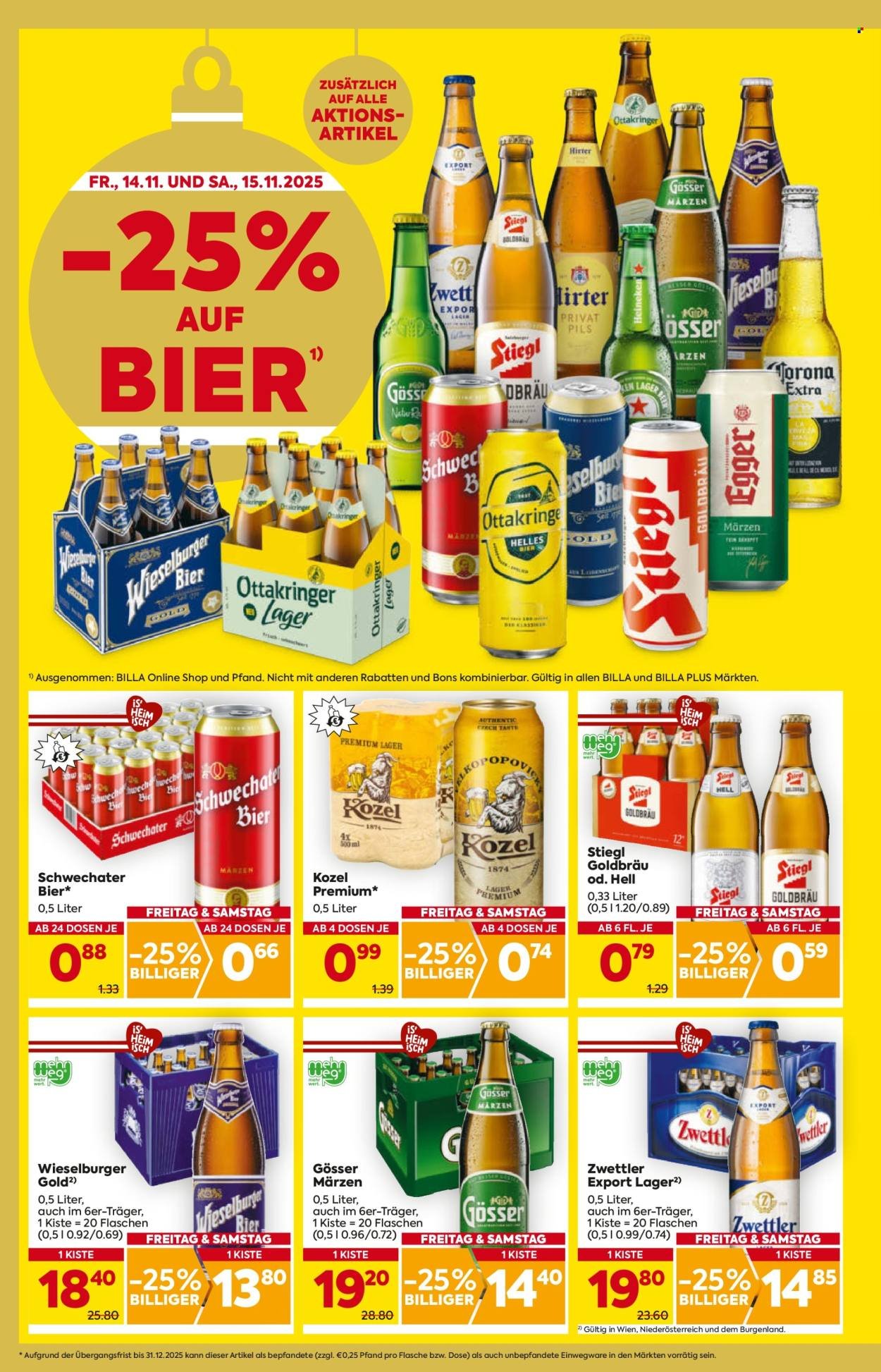 BILLA Flugblatt - Ab Donnerstag, 13.11.2025