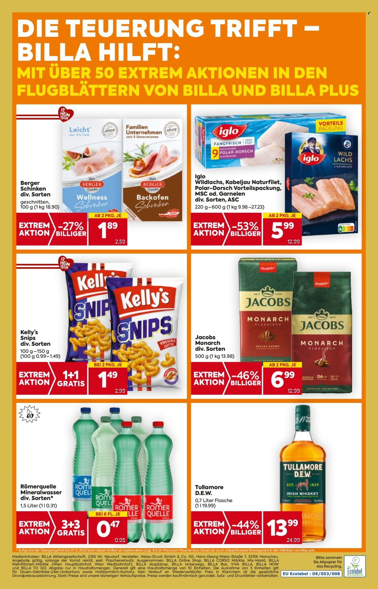 BILLA Flugblatt - Ab Donnerstag, 13.11.2025