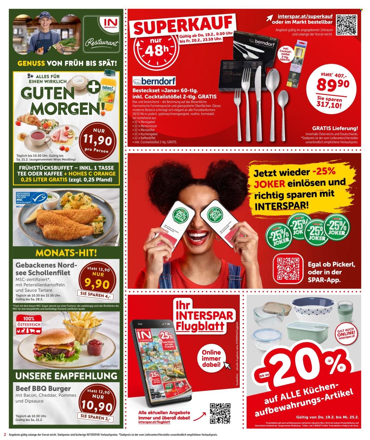 INTERSPAR Flugblatt - KW 8 - Wien