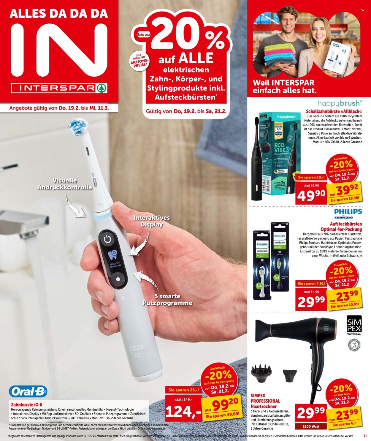 INTERSPAR Flugblatt - KW 8 - Wien