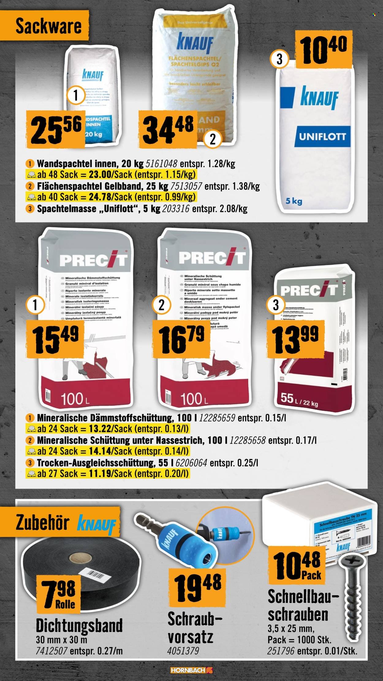 HORNBACH Flugblatt - Aus Taten werden Räume. (2025-10-06 - 2025-10-29)