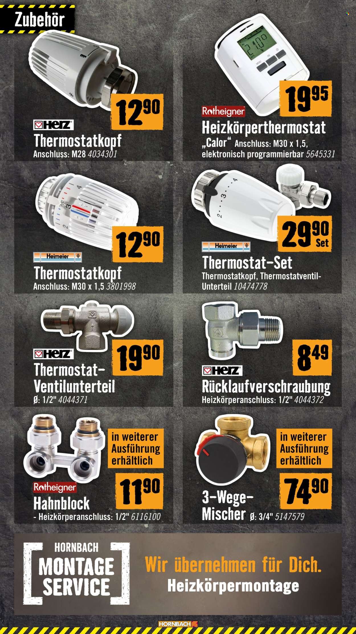 HORNBACH Flugblatt - Aus Taten werden Räume. (2025-10-06 - 2025-10-29)
