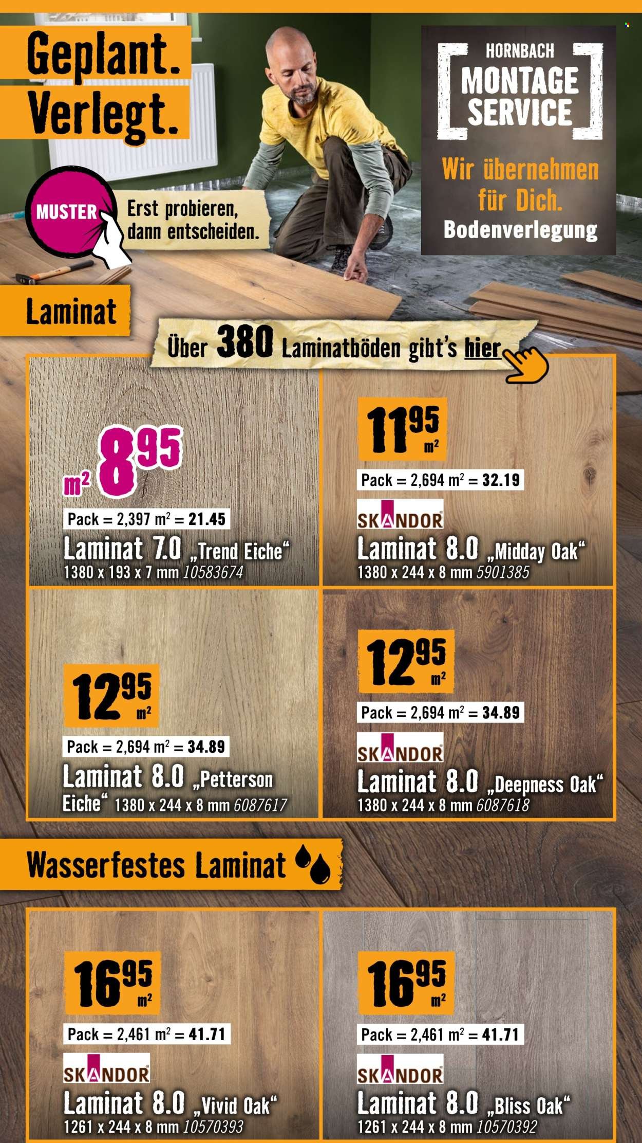 HORNBACH Flugblatt - Aus Taten werden Räume. (2025-10-06 - 2025-10-29)