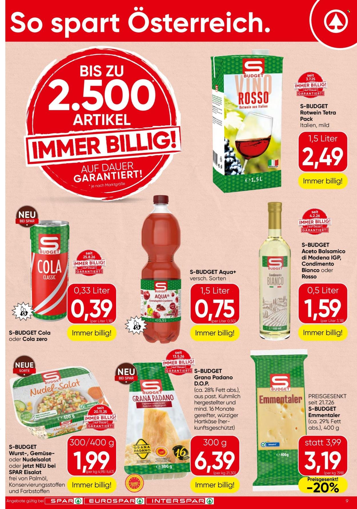 SPAR Flugblatt - Ab Donnerstag, 17.9.2026