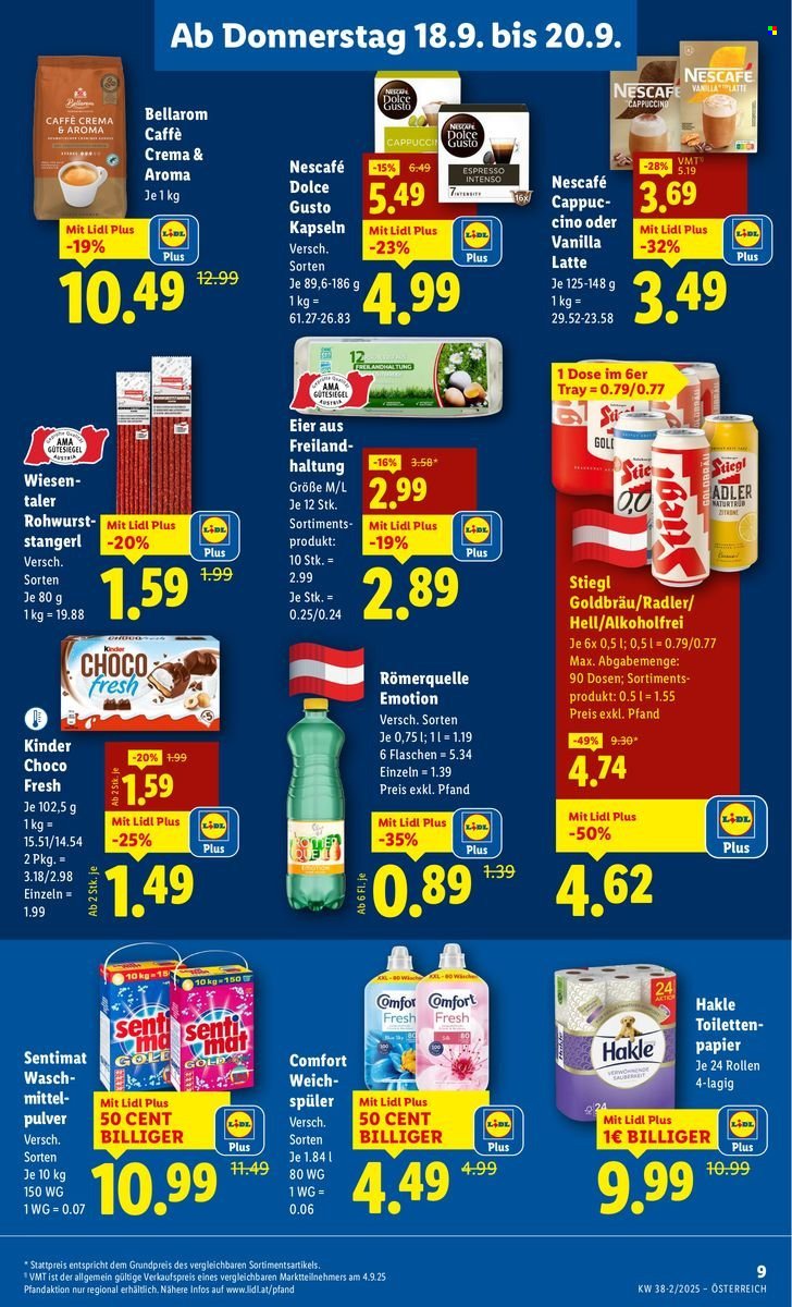 LIDL Flugblatt - Ab Donnerstag, 18.9.2025 (2025-09-18 - 2025-09-24)