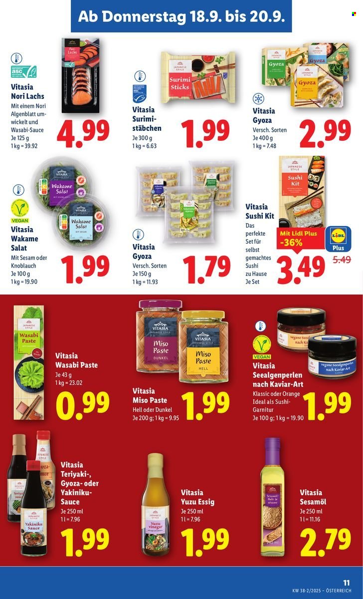 LIDL Flugblatt - Ab Donnerstag, 18.9.2025 (2025-09-18 - 2025-09-24)