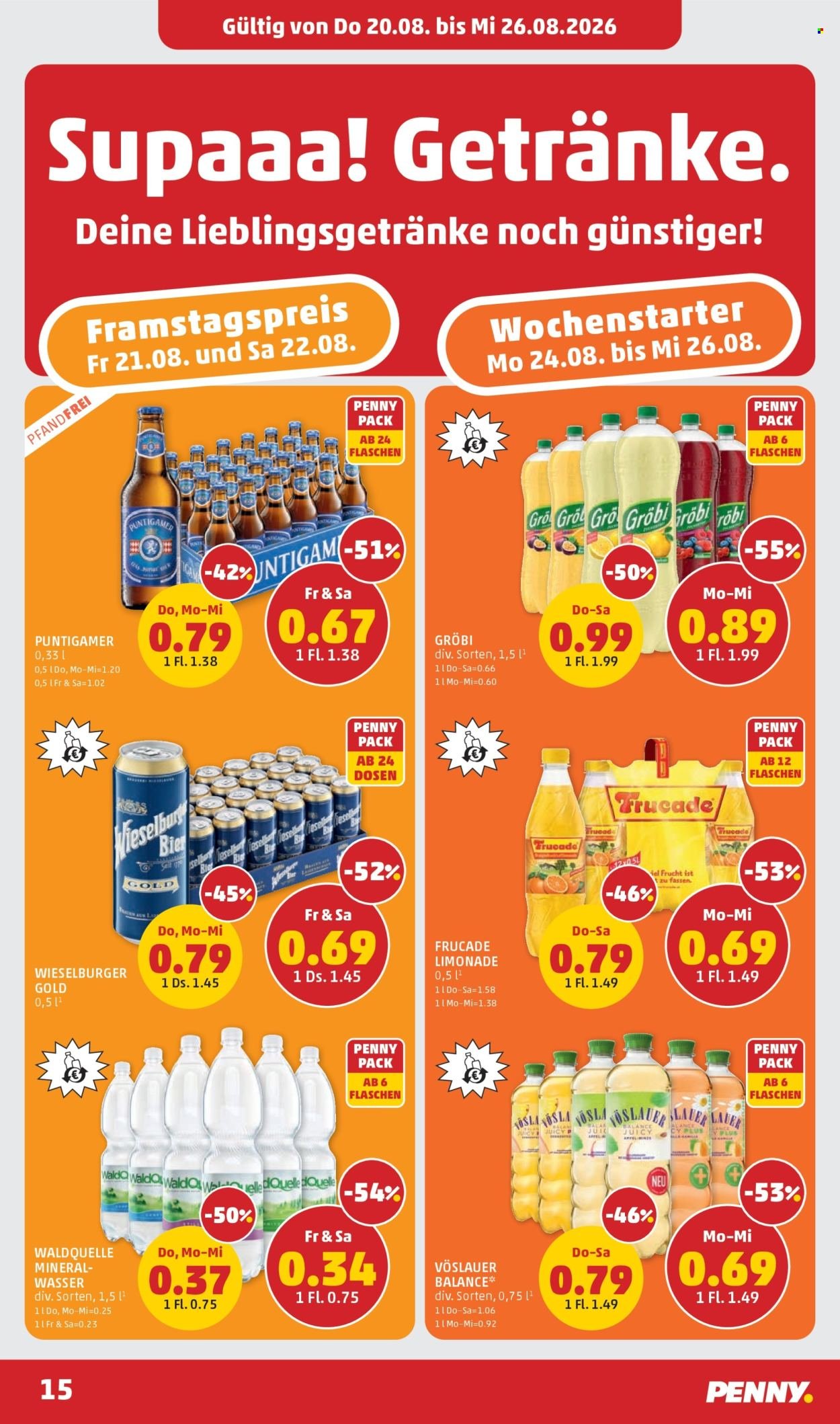 PENNY Flugblatt - Ab Donnerstag, 20.8.2026