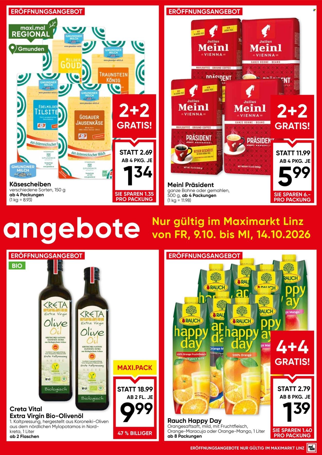MAXIMARKT Flugblatt - Ab Freitag, 9.10.2026