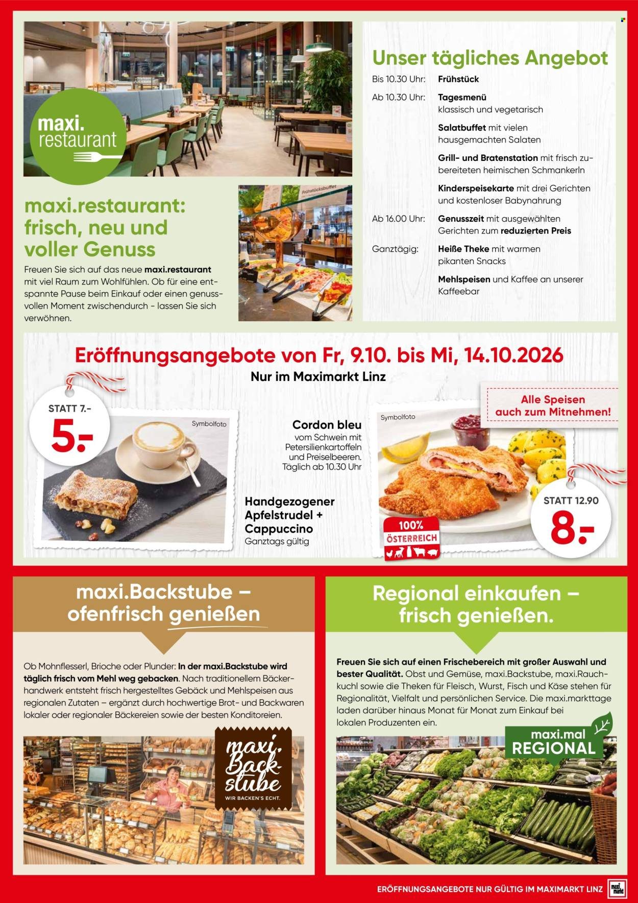 MAXIMARKT Flugblatt - Ab Freitag, 9.10.2026