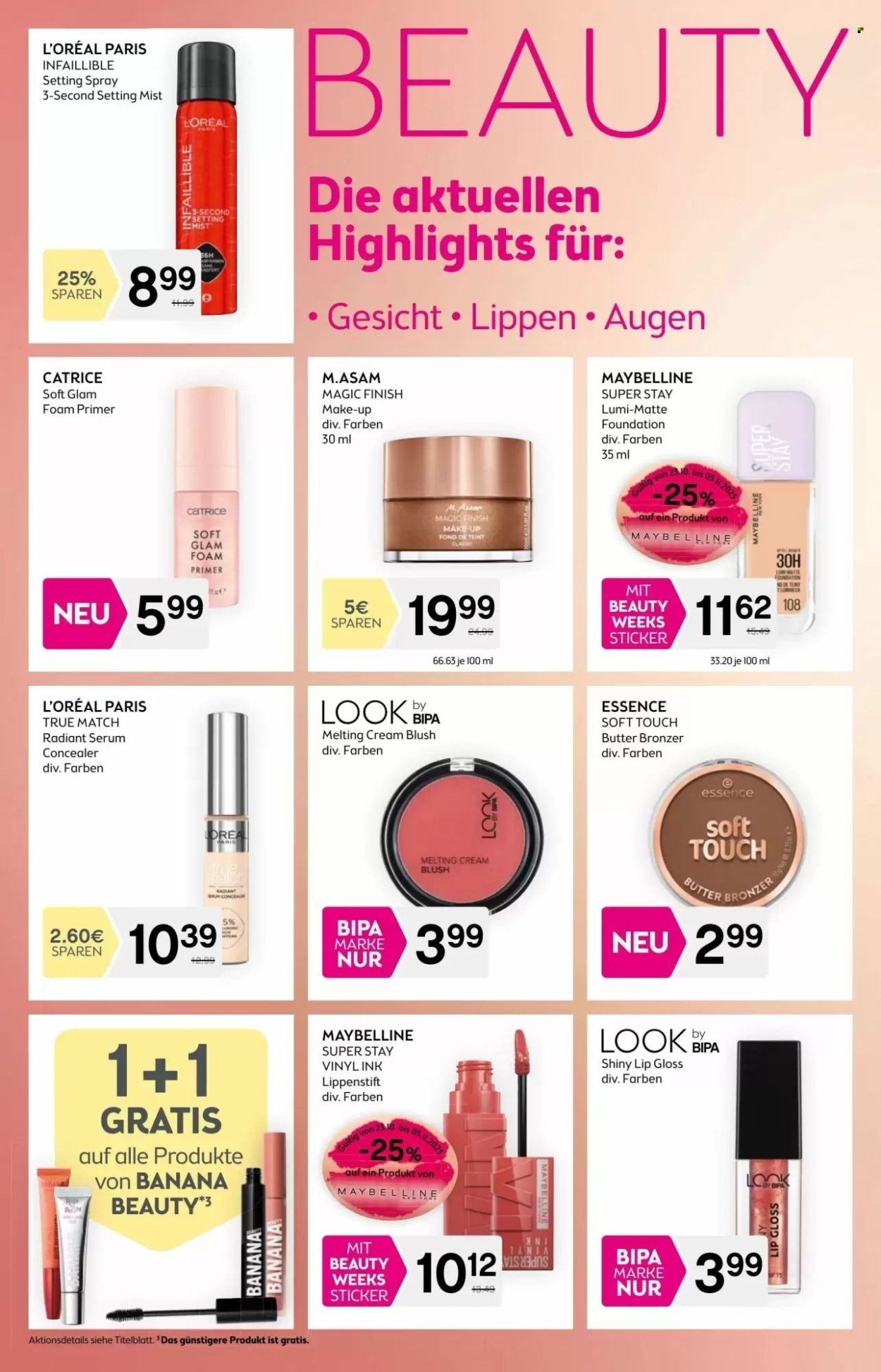 BIPA Flugblatt - Ab Donnerstag, 23.10.2025 (2025-10-23 - 2025-11-05) | 2