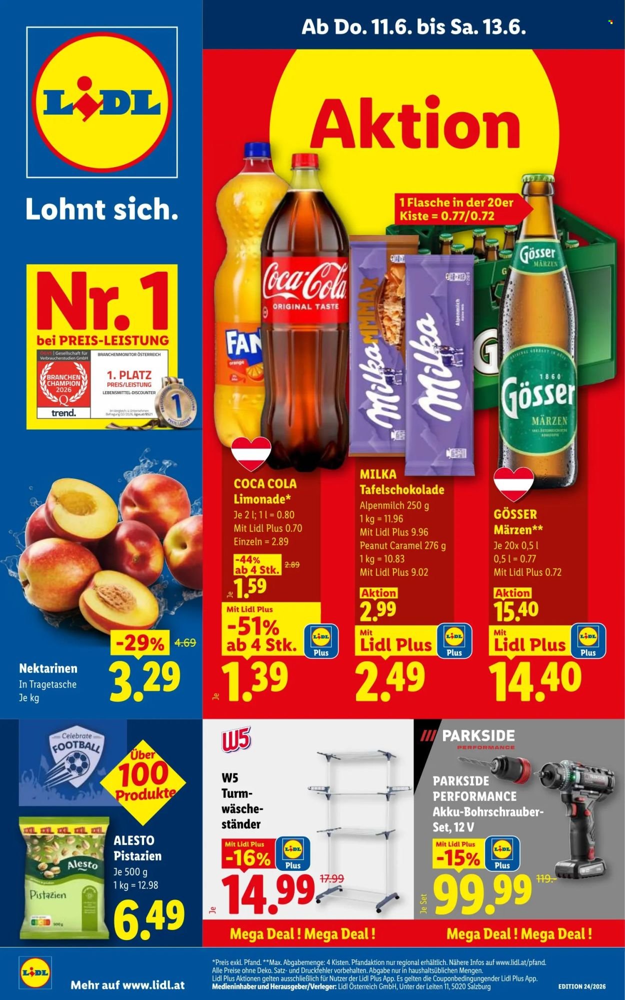 LIDL Flugblatt - Ab Donnerstag, 11.6.2026