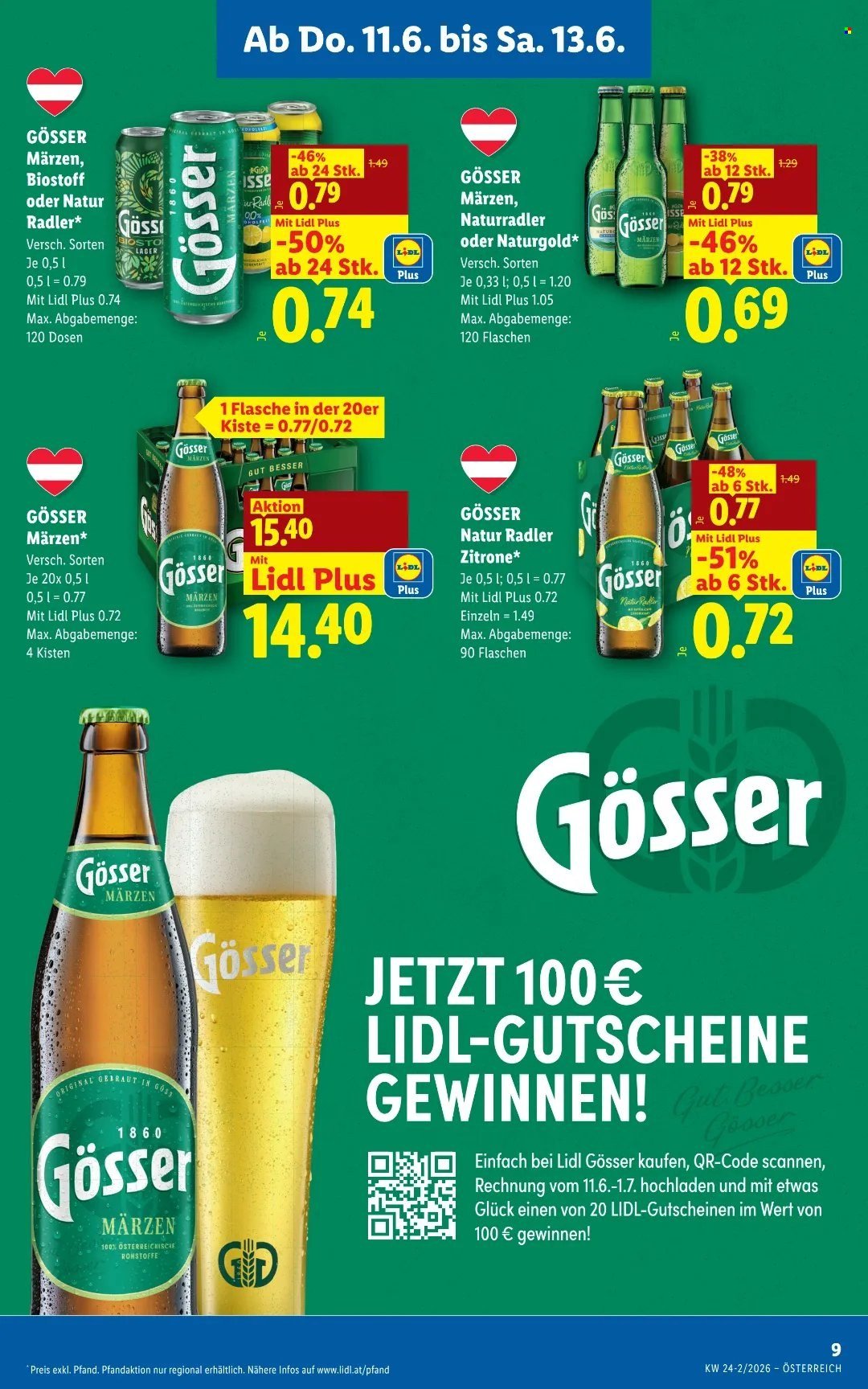 LIDL Flugblatt - Ab Donnerstag, 11.6.2026