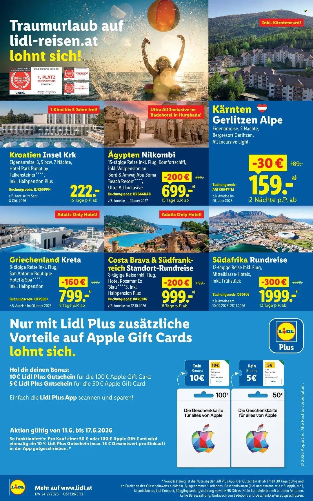 LIDL Flugblatt - Ab Donnerstag, 11.6.2026