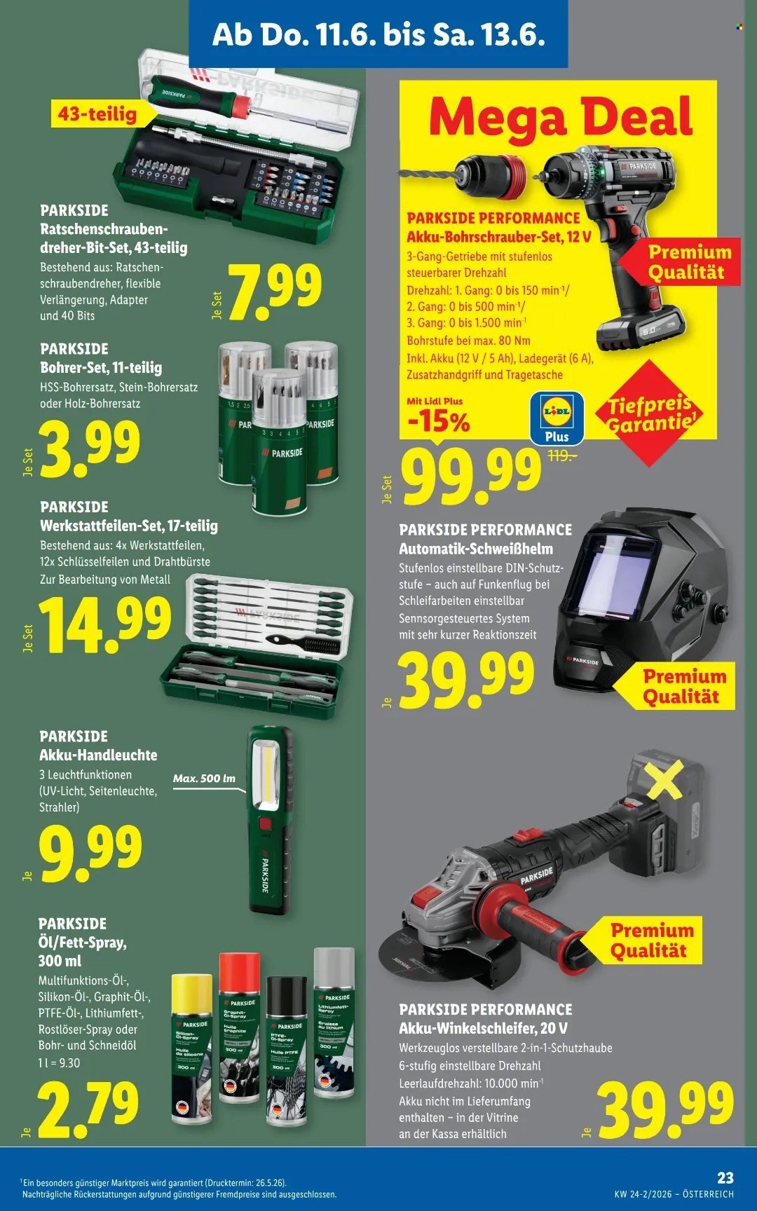 LIDL Flugblatt - Ab Donnerstag, 11.6.2026