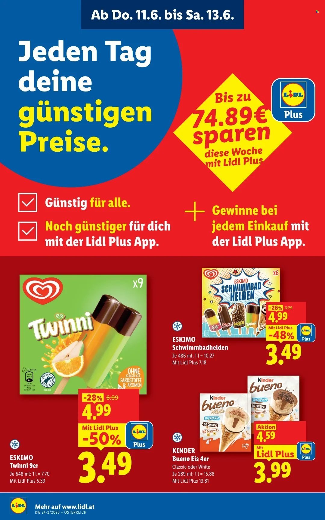 LIDL Flugblatt - Ab Donnerstag, 11.6.2026