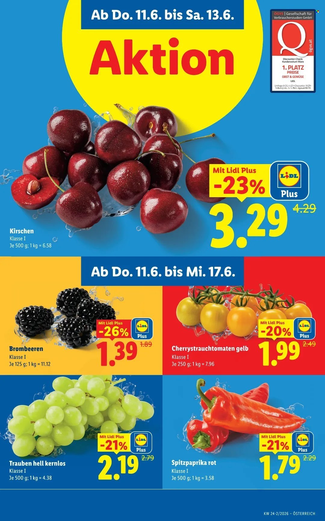 LIDL Flugblatt - Ab Donnerstag, 11.6.2026