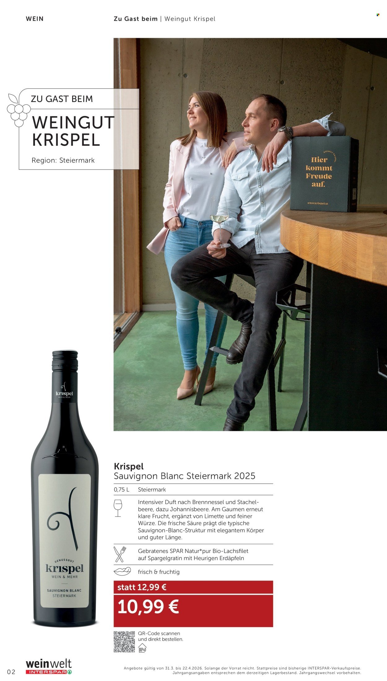 INTERSPAR Flugblatt - Weinwelt Bestseller 04 2026