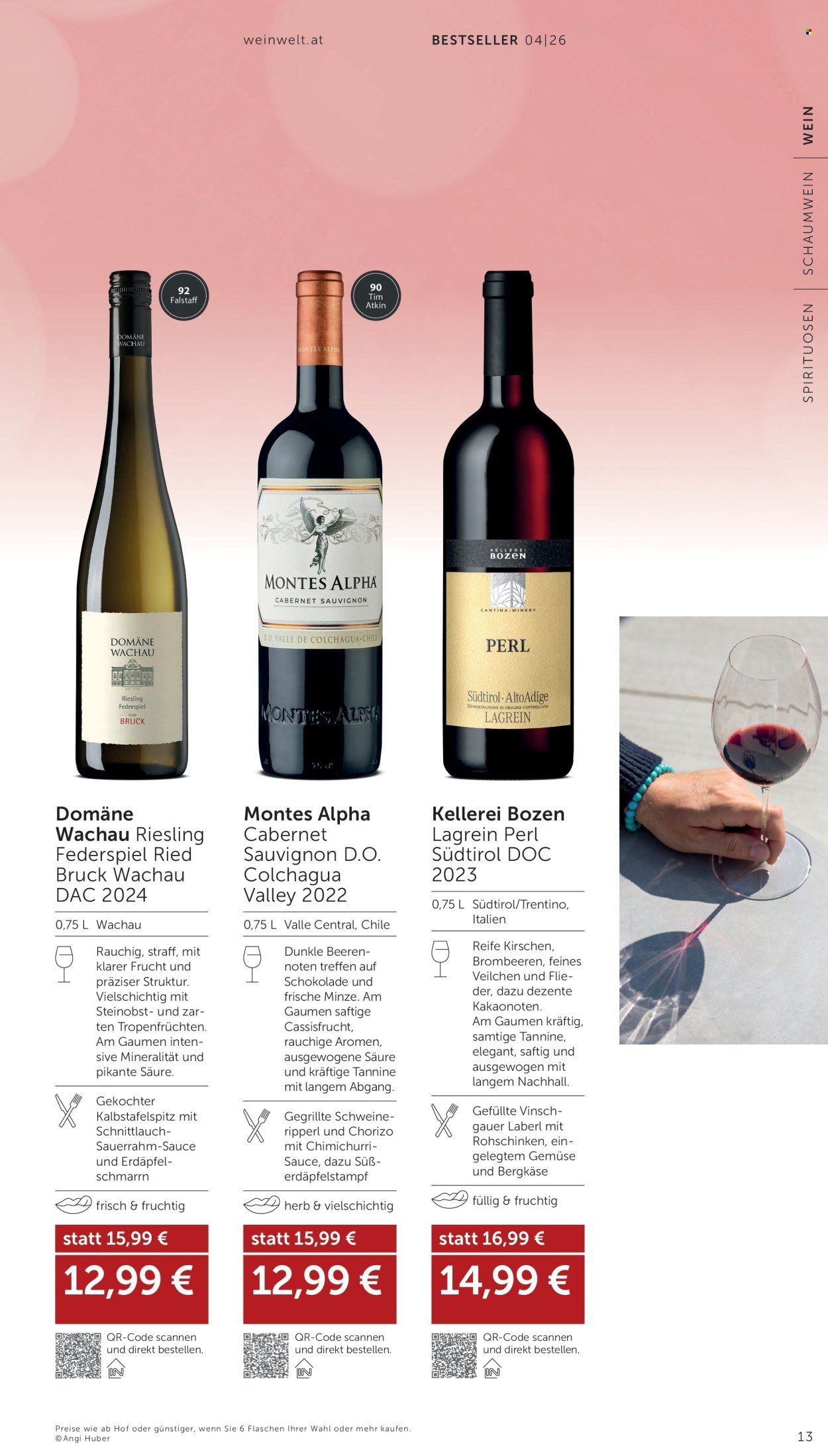 INTERSPAR Flugblatt - Weinwelt Bestseller 04 2026