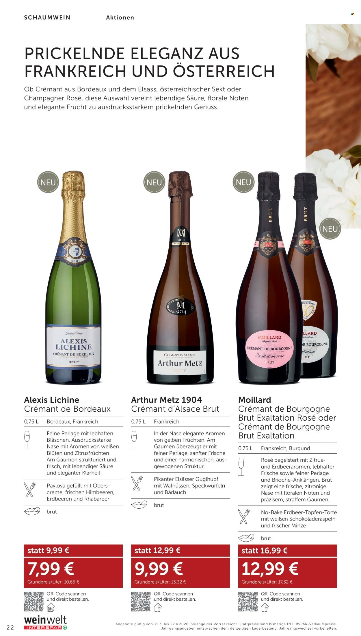 INTERSPAR Flugblatt - Weinwelt Bestseller 04 2026