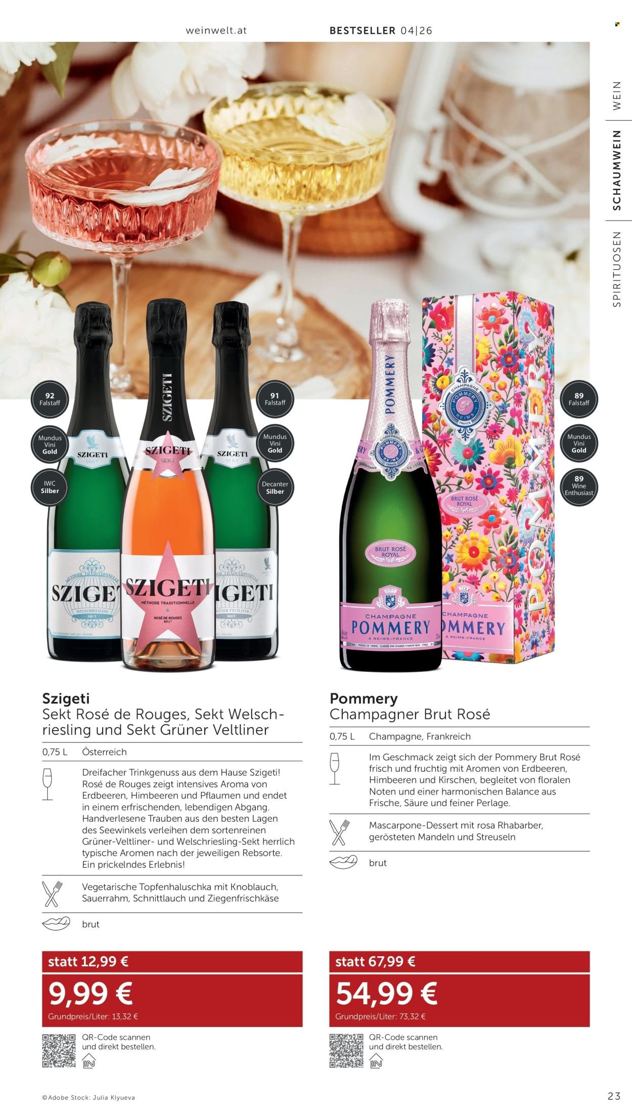 INTERSPAR Flugblatt - Weinwelt Bestseller 04 2026