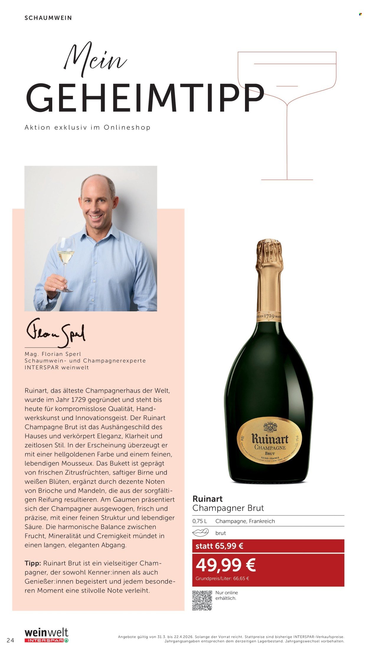 INTERSPAR Flugblatt - Weinwelt Bestseller 04 2026
