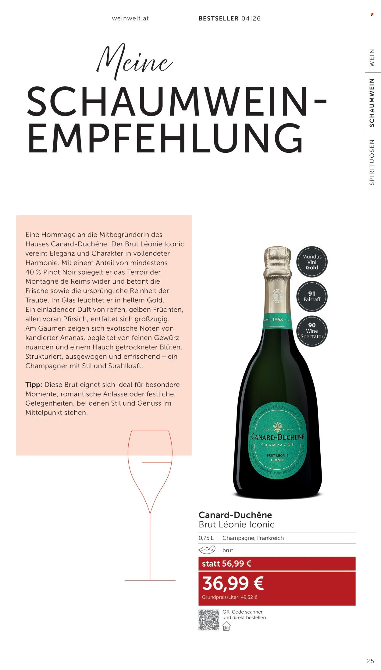 INTERSPAR Flugblatt - Weinwelt Bestseller 04 2026