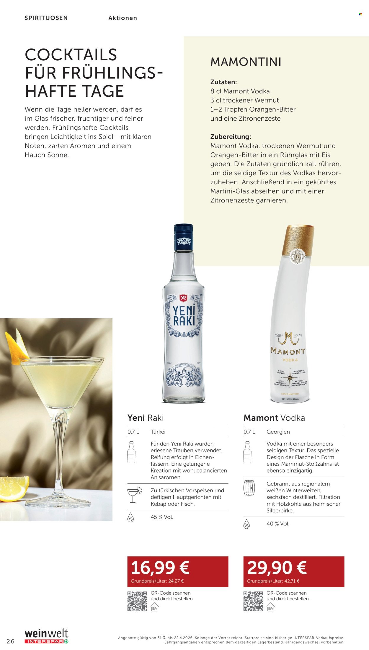 INTERSPAR Flugblatt - Weinwelt Bestseller 04 2026
