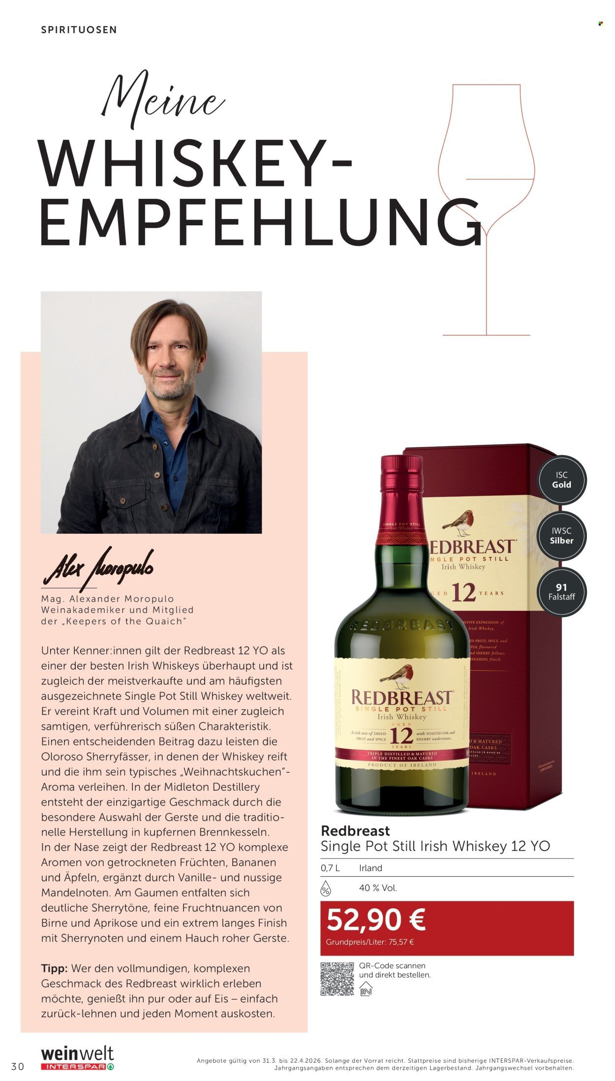 INTERSPAR Flugblatt - Weinwelt Bestseller 04 2026