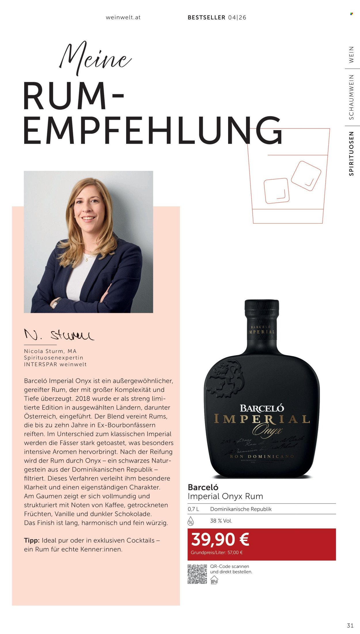 INTERSPAR Flugblatt - Weinwelt Bestseller 04 2026