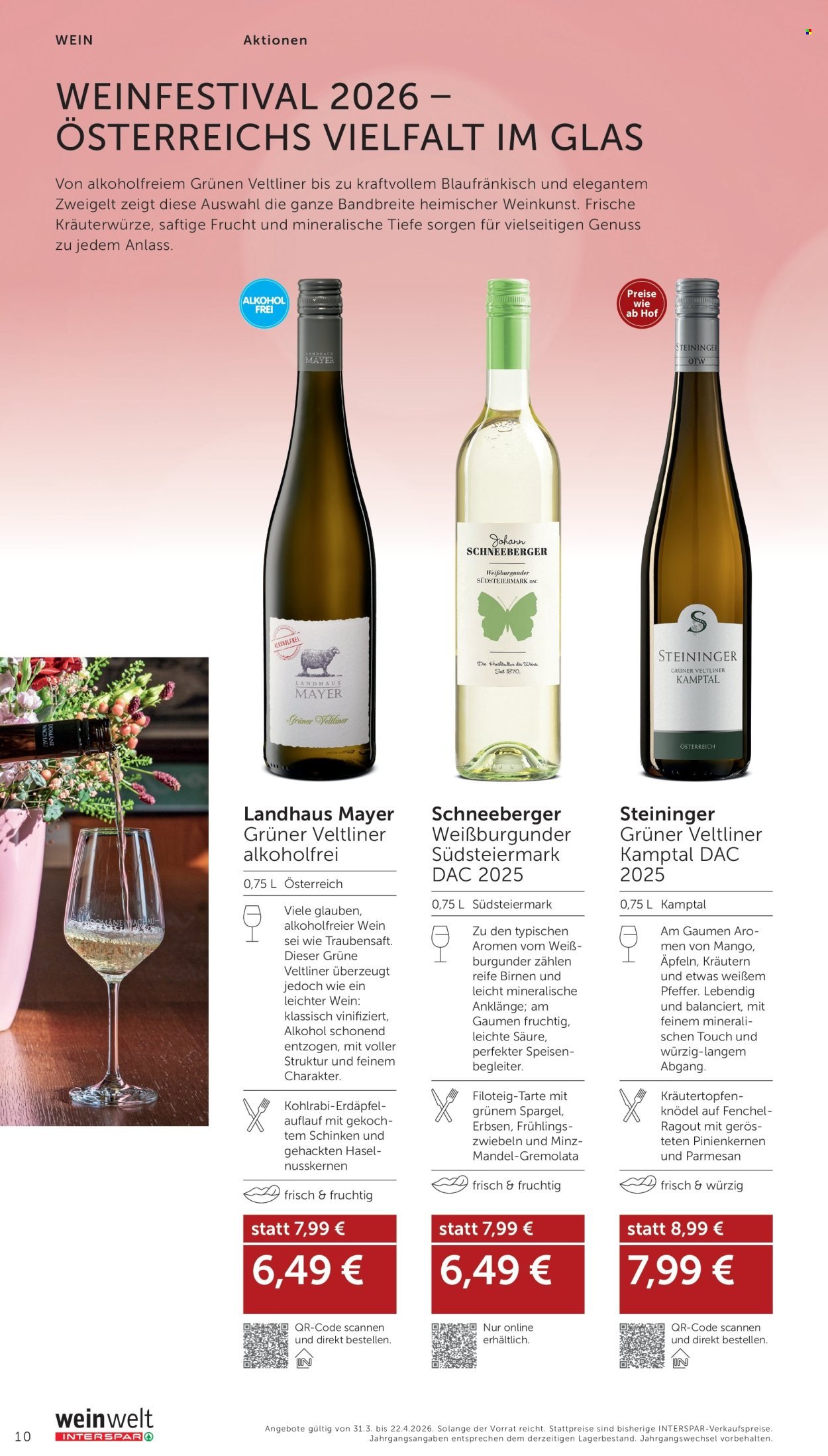 INTERSPAR Flugblatt - Weinwelt Bestseller 04 2026
