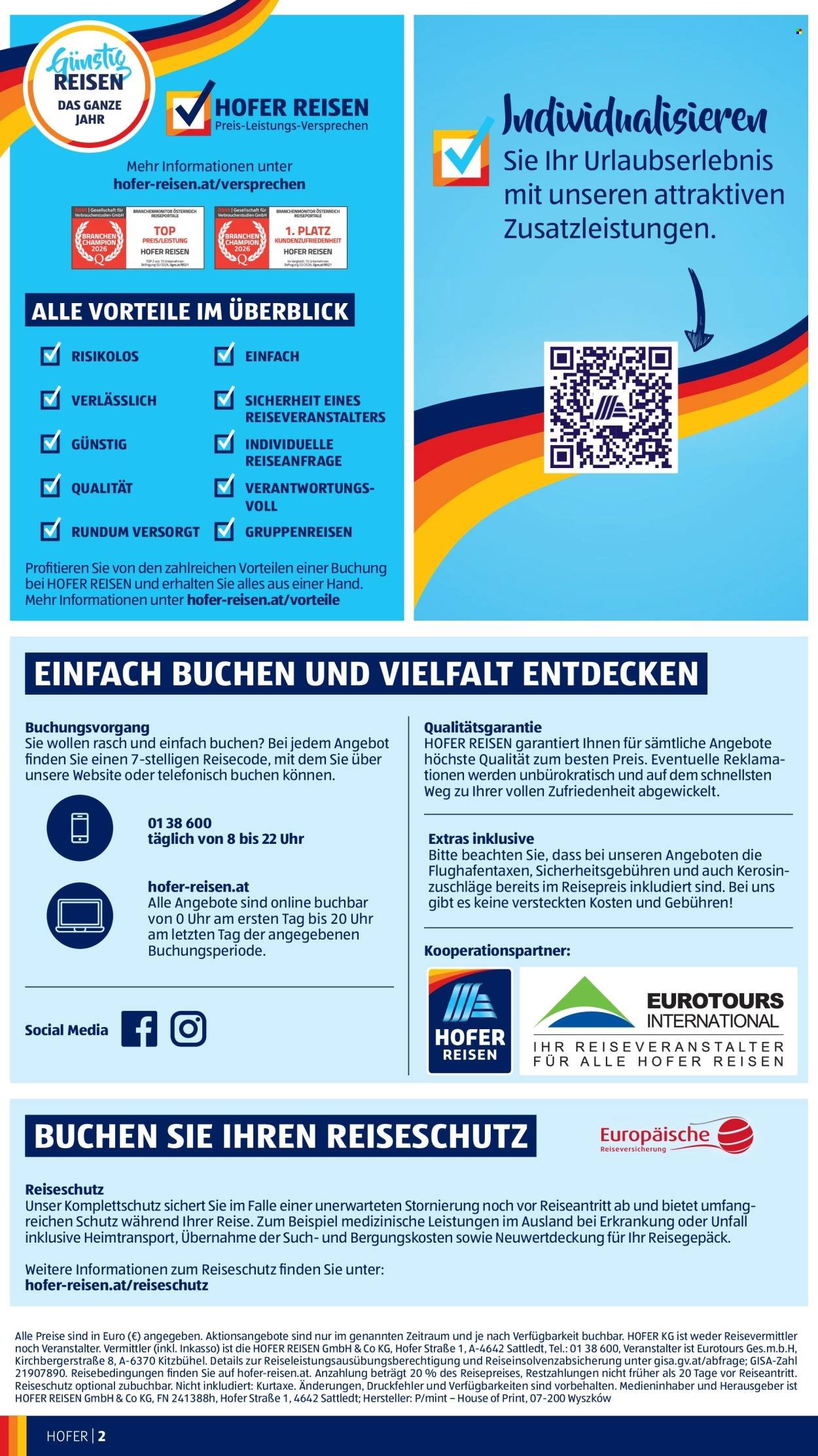 HOFER Flugblatt - Ab Mittwoch, 27.5.2026