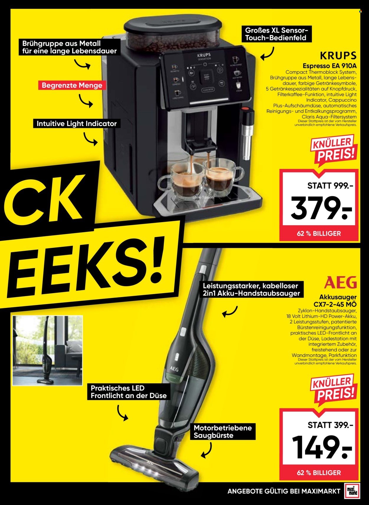 MAXIMARKT Flugblatt - Ab Donnerstag, 13.11.2025 (2025-11-13 - 2025-11-19)