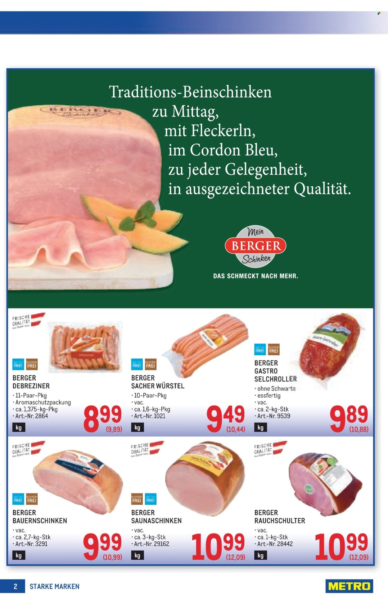 METRO Flugblatt - Starke Marken
