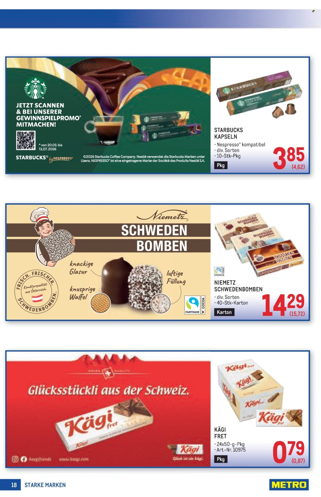 METRO Flugblatt - Starke Marken