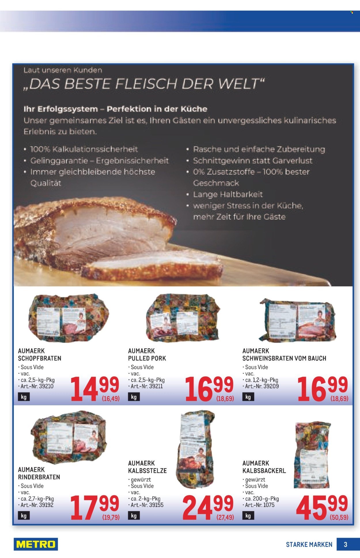 METRO Flugblatt - Starke Marken