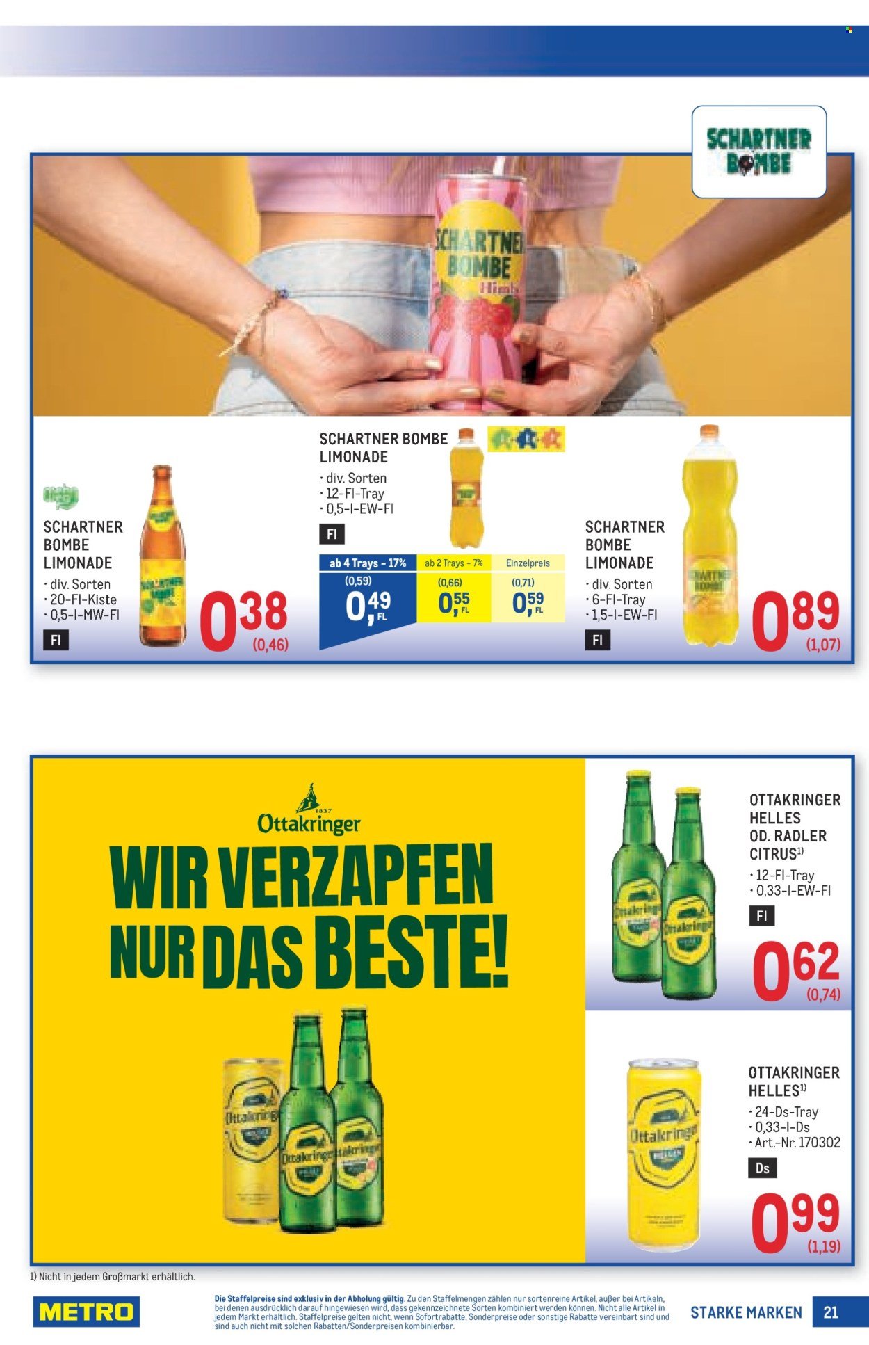 METRO Flugblatt - Starke Marken