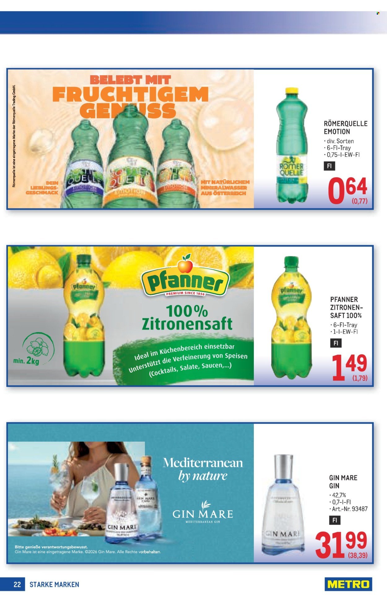 METRO Flugblatt - Starke Marken