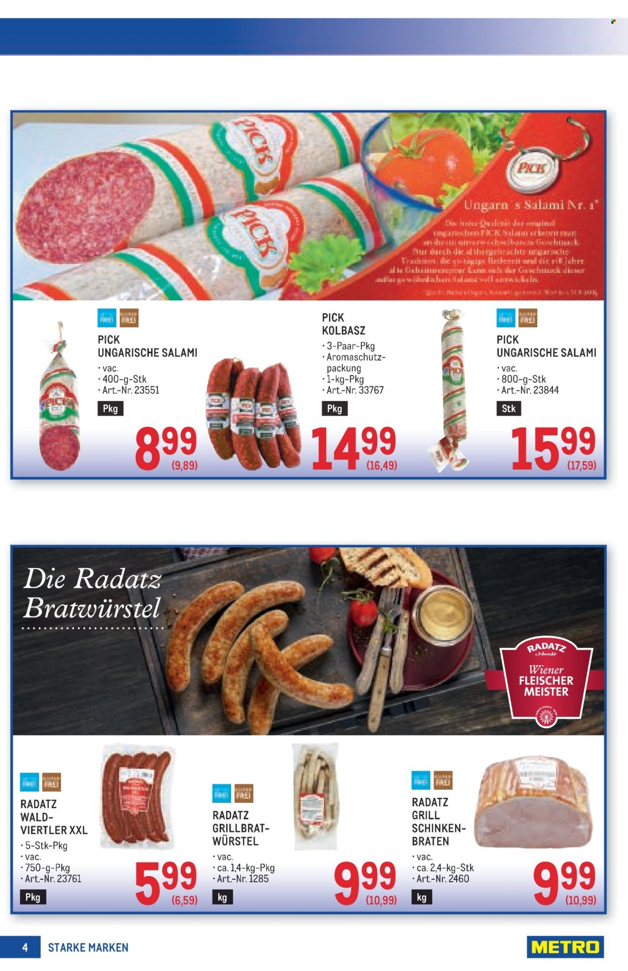 METRO Flugblatt - Starke Marken