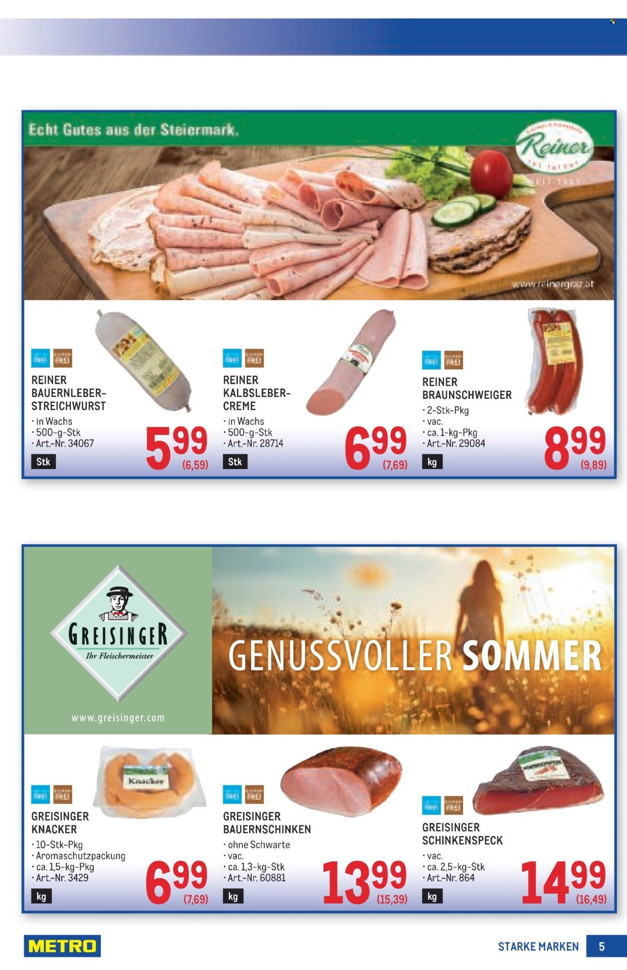 METRO Flugblatt - Starke Marken