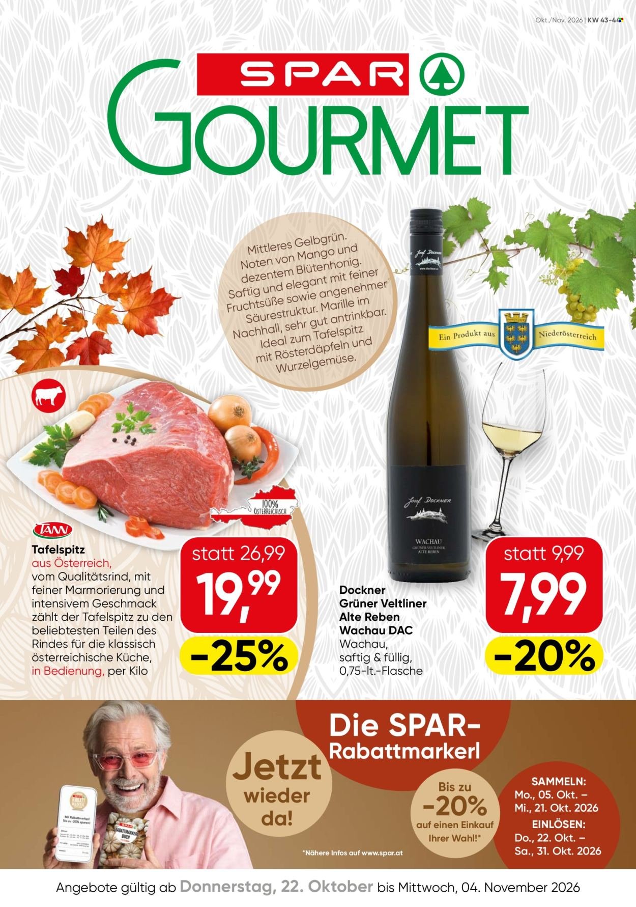 SPAR Flugblatt - Gourmet