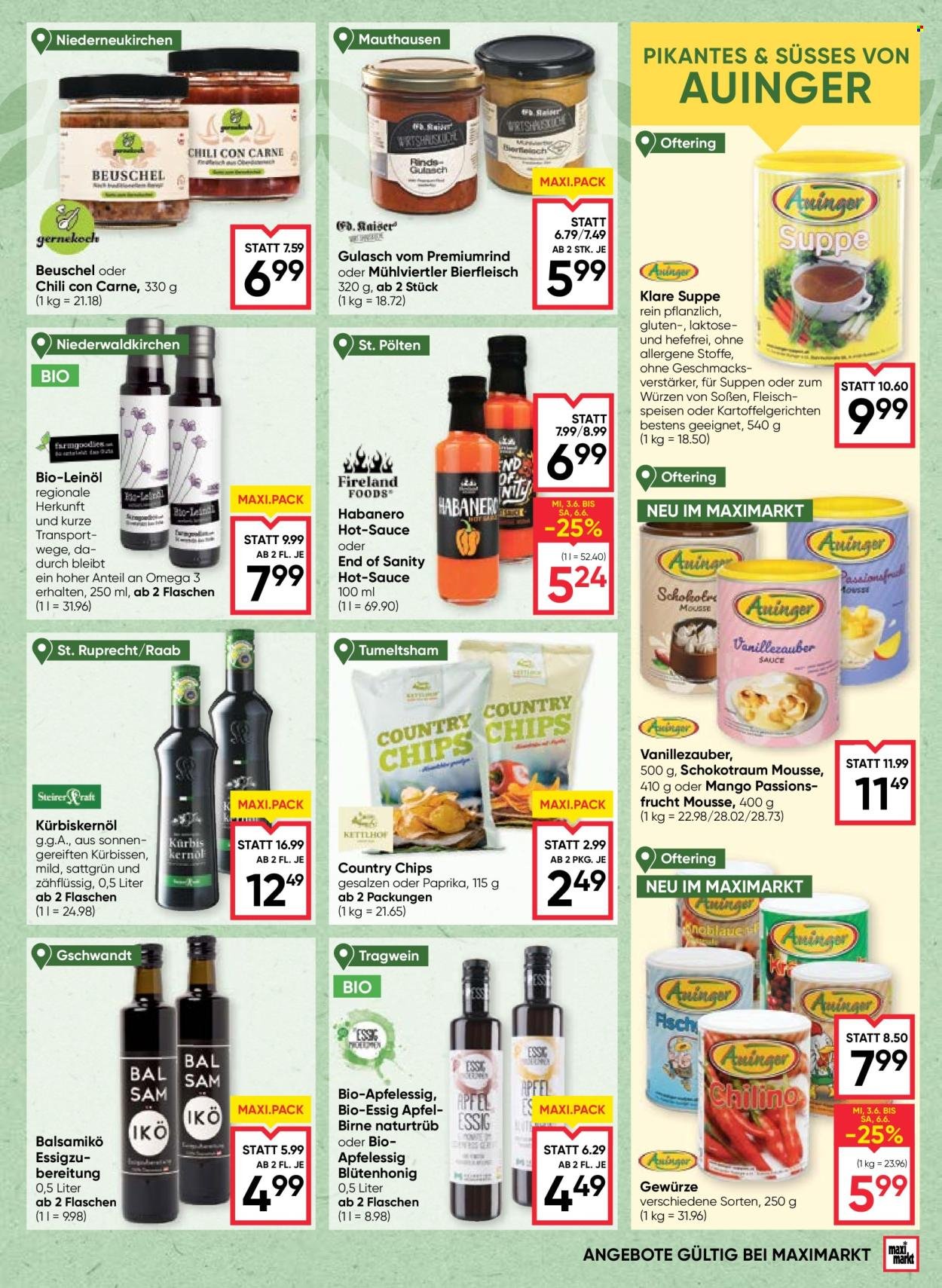 MAXIMARKT Flugblatt - Ab Mittwoch, 3.6.2026