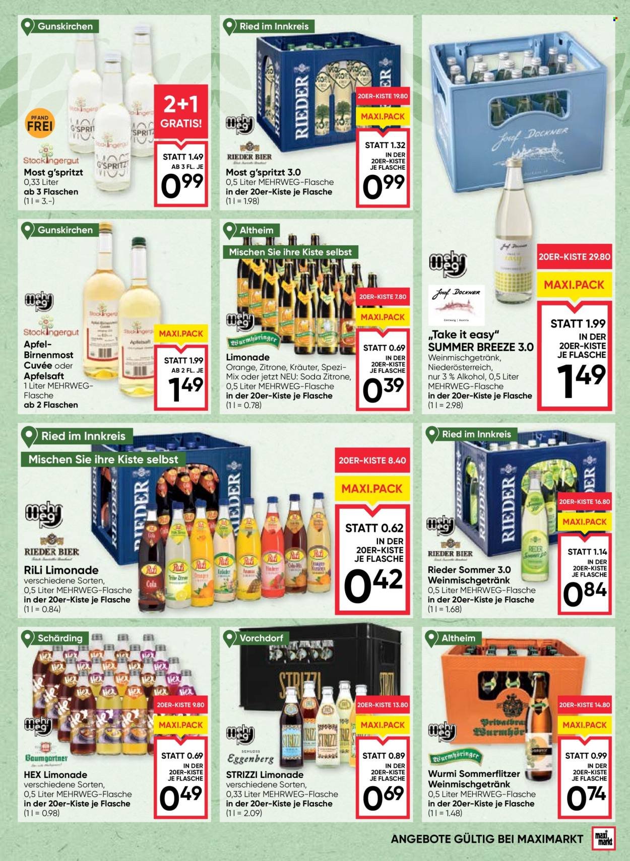 MAXIMARKT Flugblatt - Ab Mittwoch, 3.6.2026
