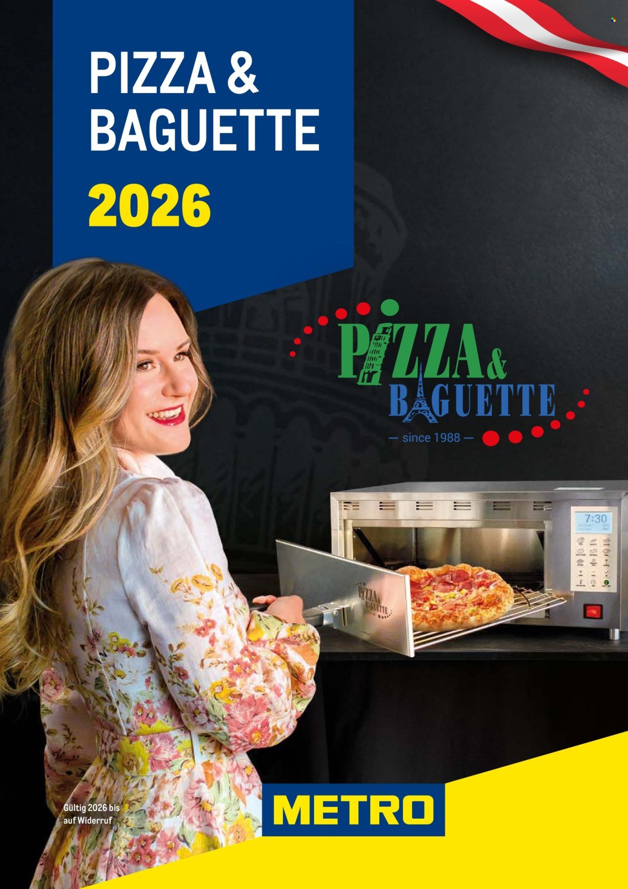 METRO Flugblatt - Pizza & Baguette