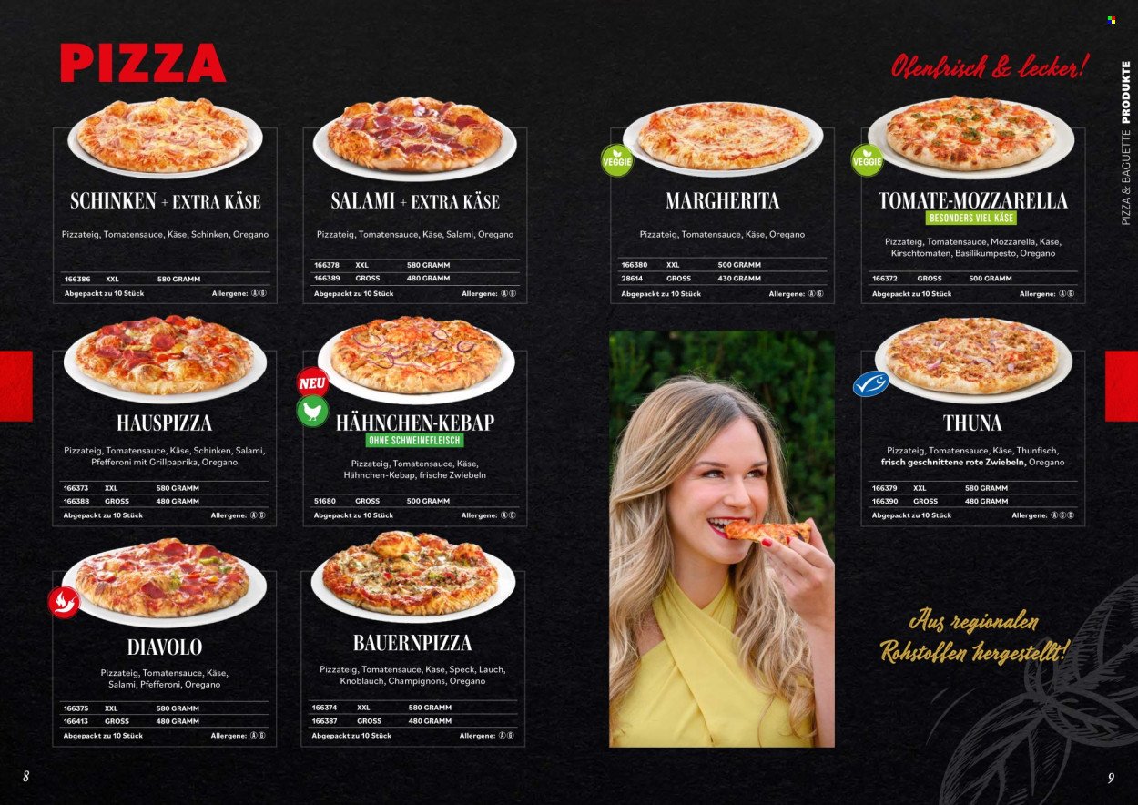 METRO Flugblatt - Pizza & Baguette