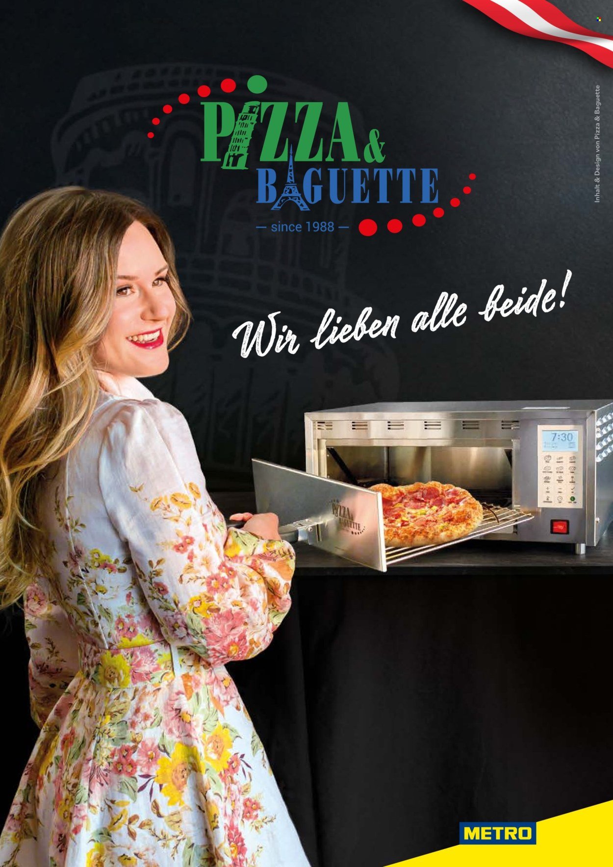 METRO Flugblatt - Pizza & Baguette