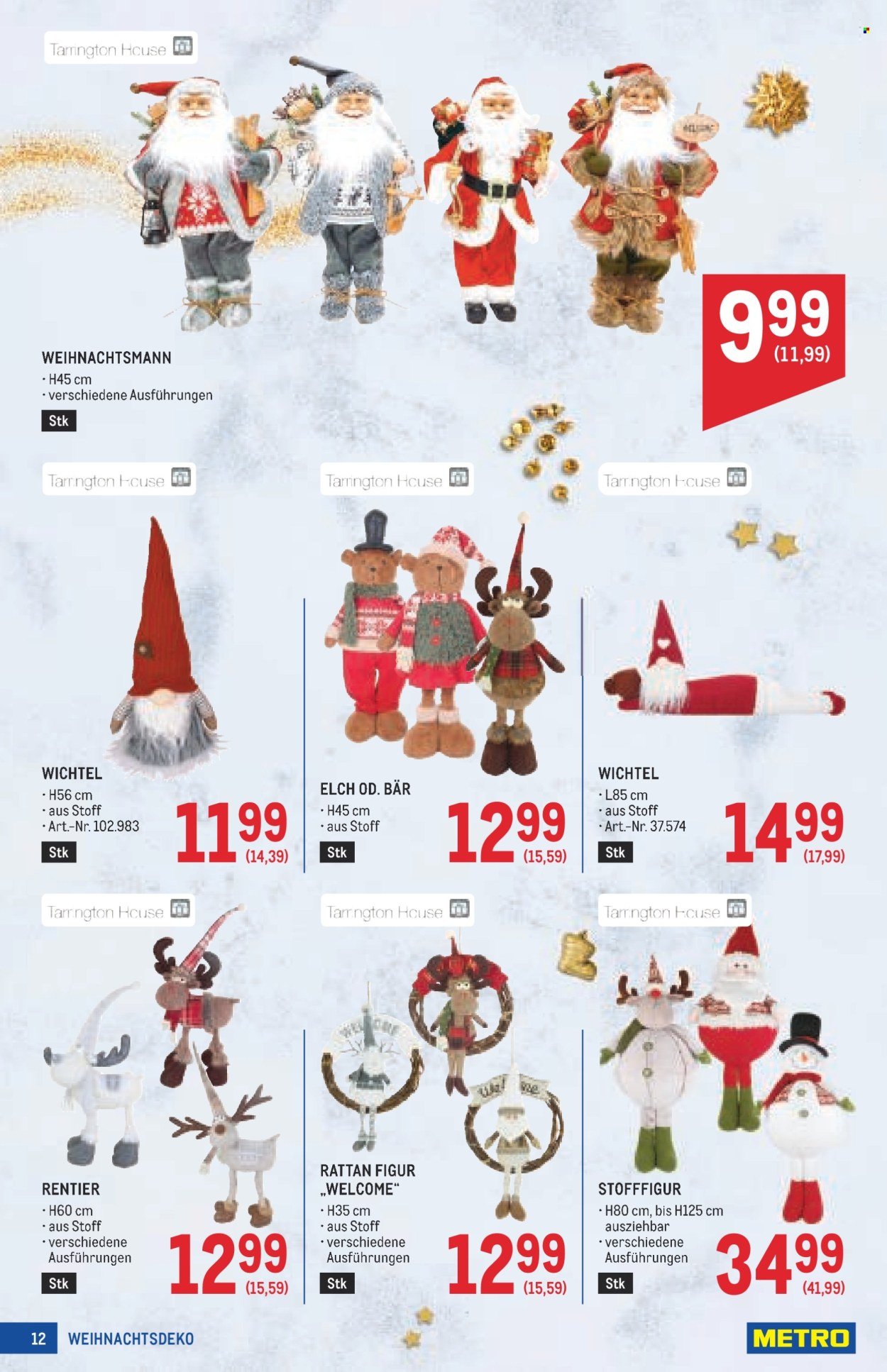 METRO Flugblatt - Weihnachtsdeko